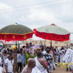Jubilation after the oath swearing of Mowirehene