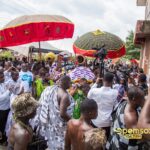 Jubilation after the oath swearing of Mowirehene