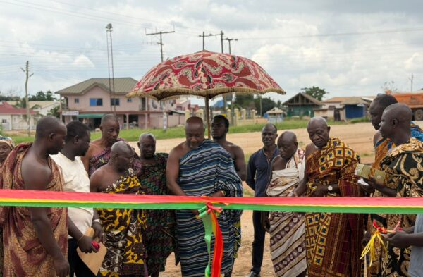 Nana Gyamfi Kumanin Sarpong Commissions Mechanised Borehole to Improve Water Supply in Mowire Nana Gyamfi Kumanin Sarpong Commissions Mechanised Borehole to Improve Water Supply in Mowire